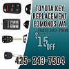 Toyota Key Replacement Edmonds WA